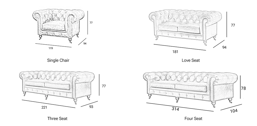 Luxury Living Room Hotel Home Furniture Office Couch Wooden Frame Antique Handmade Classic Style Chesterfield Genuine Leather Sofa